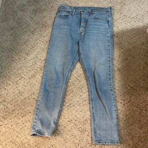 Levi’s 501 Skinny light tango jeans